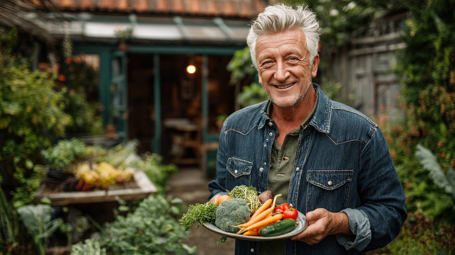 Mâncare colorată și sănătoasă pentru seniori